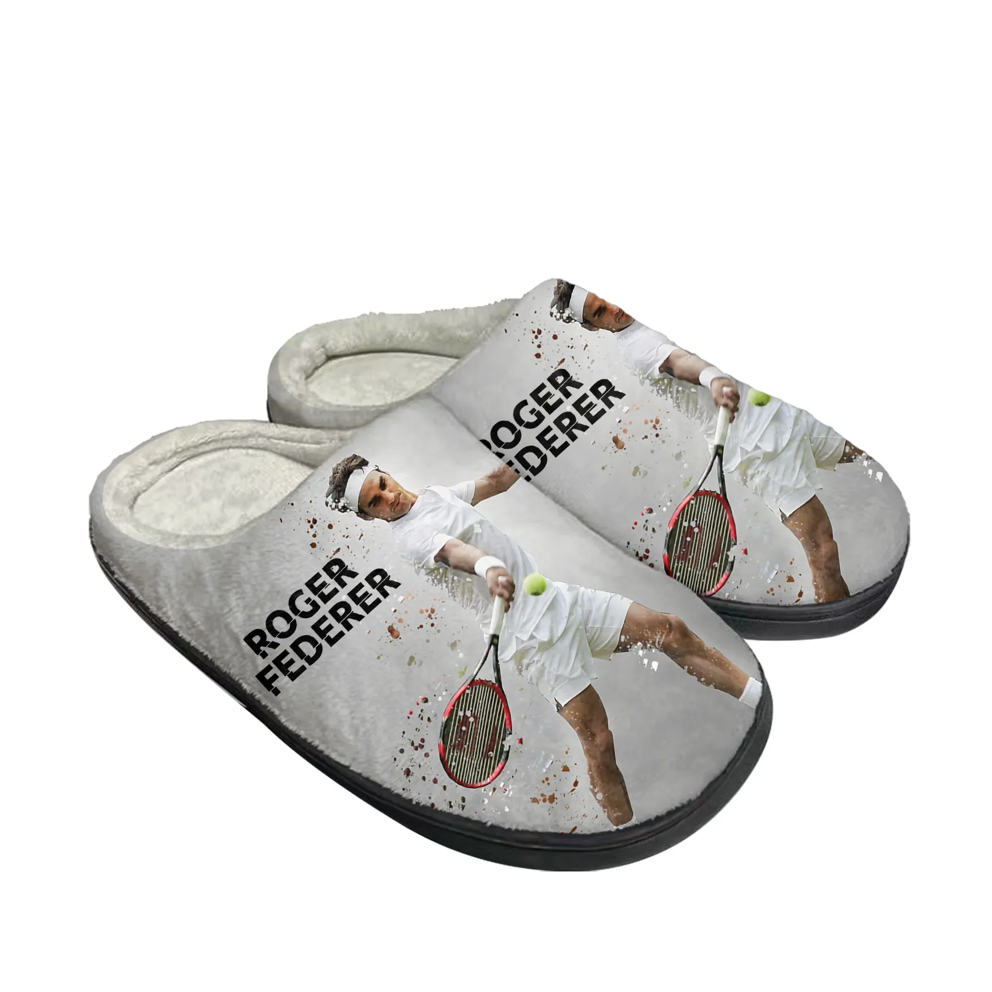 Women Shoes Tennis - Домашние хлопковые тапочки Tennis King Federer