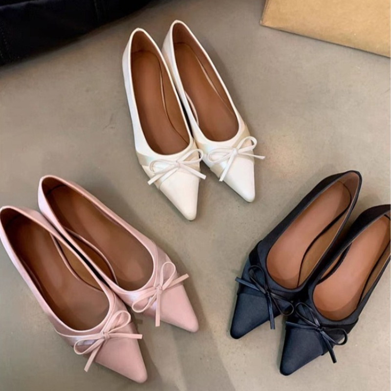 Mule Slip On - Летние новые шифоновые модные повседневные сандалии