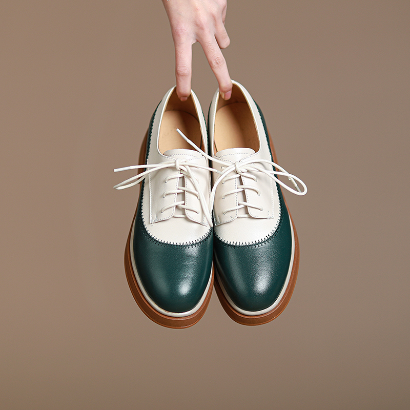 Женские модные туфли на платфо – обзор и цена Oxford Lace Up Women
