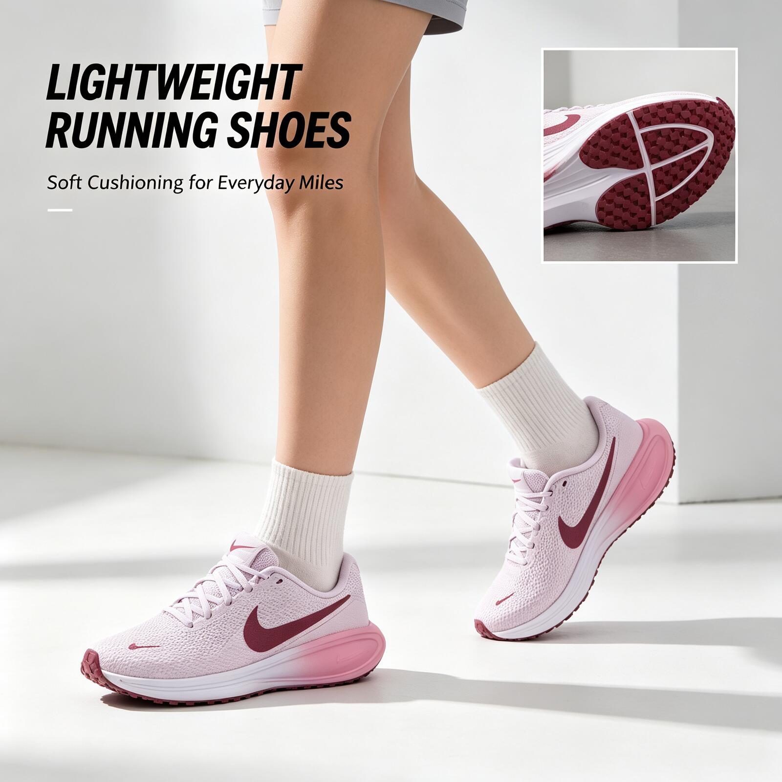Женские розовые кроссовки Nike – обзор и цена Women Shoes Running Nike