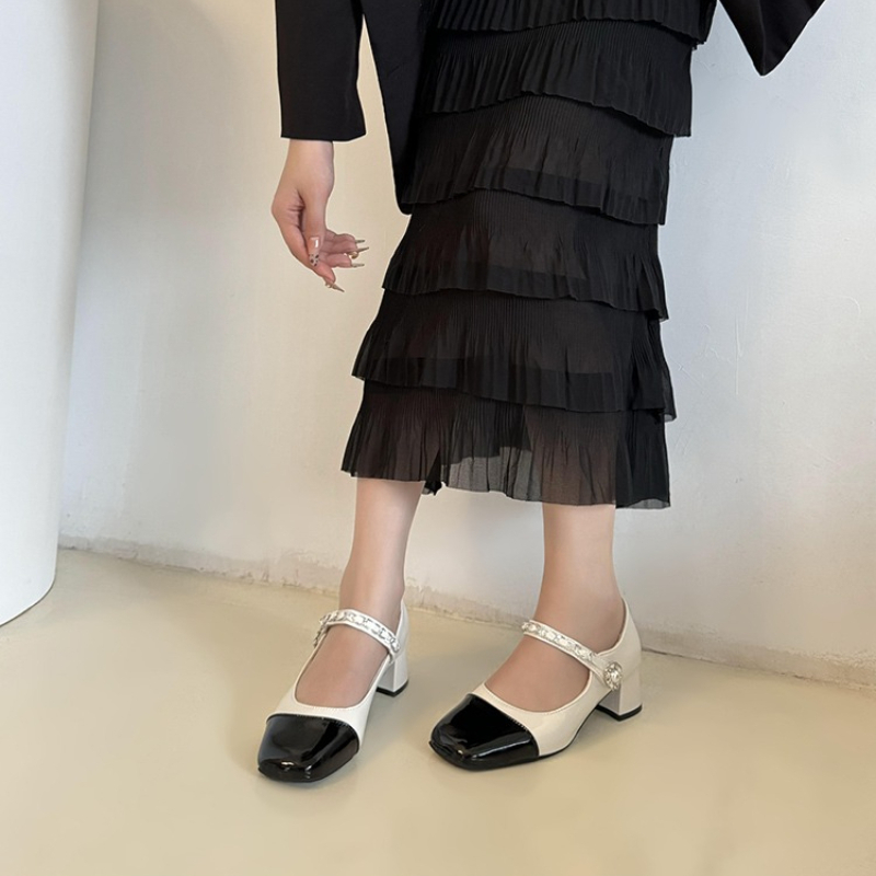 Туфли-мюли на толстом каблуке  – обзор и цена Women'S Shoes Quality