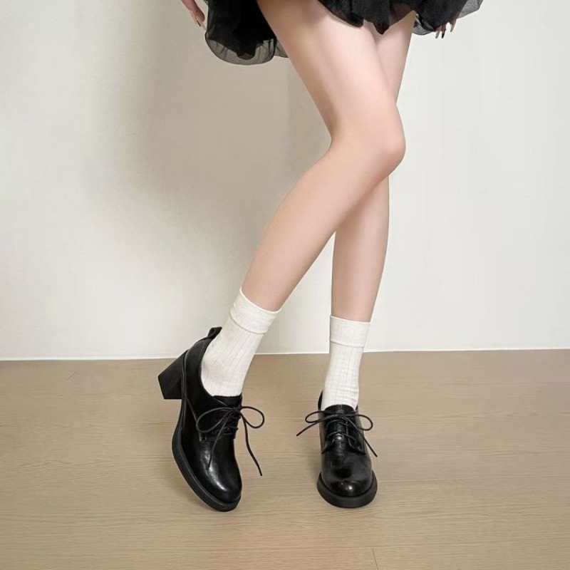 Женские туфли-оксфорды с квадр – обзор и цена Oxford Lace Up Women