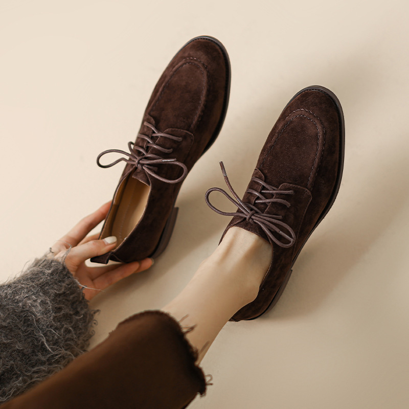 Новинка весны и осени 2024, же – обзор и цена Oxford Lace Up Women