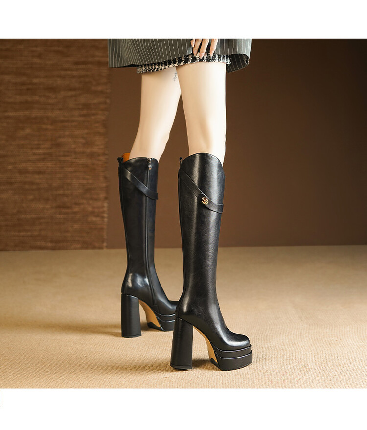 Осенние и зимние женские ботин – обзор и цена Knee High Boots Women