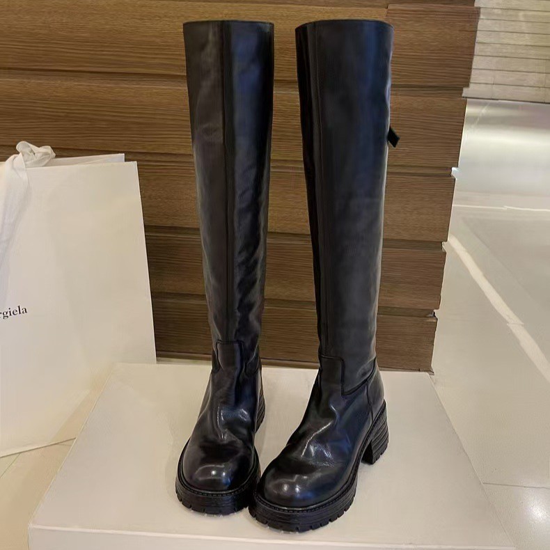 Женские сапоги на толстом кабл – обзор и цена Sock Boot Women