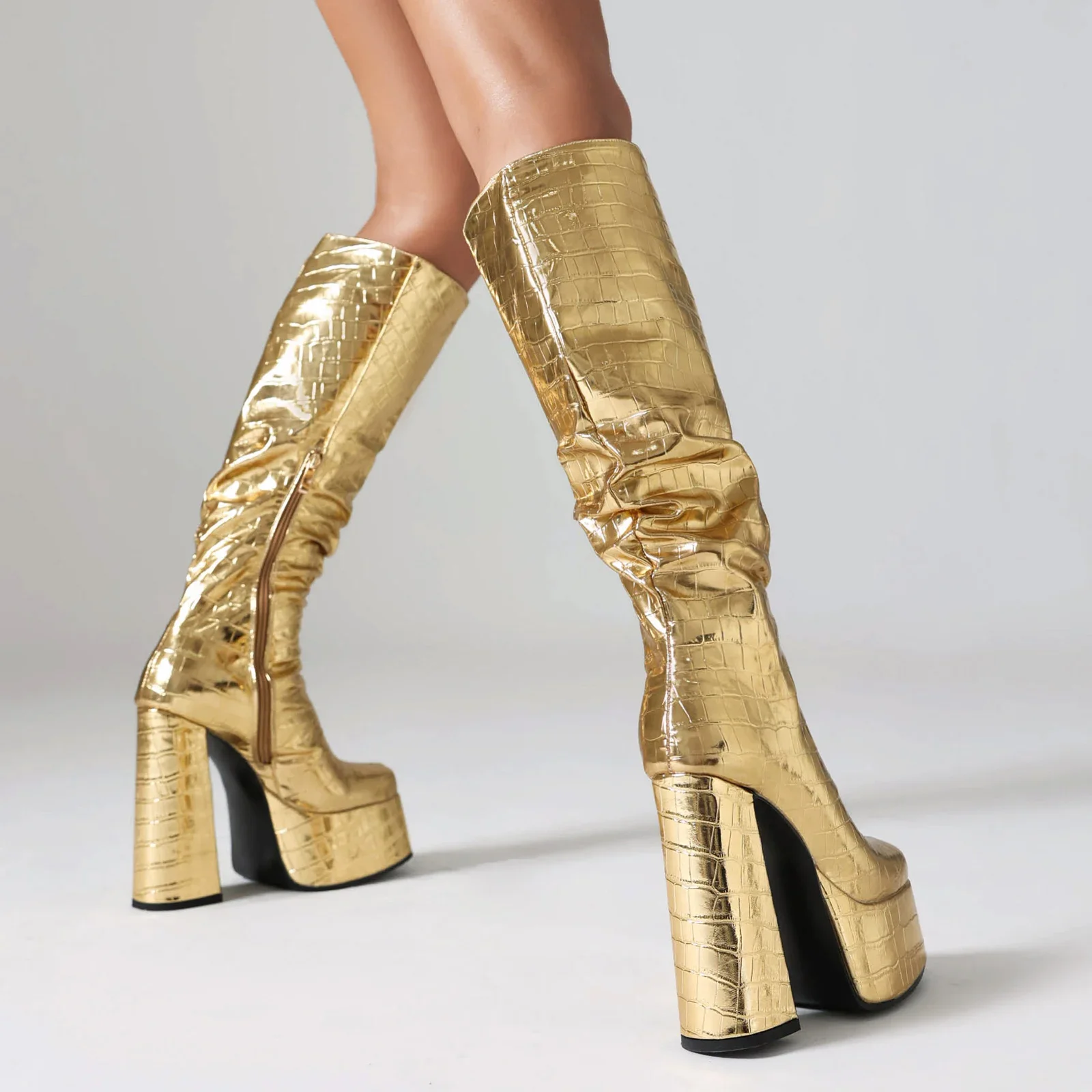 Блестящие серебряные женские п – обзор и цена Women'S Shoes Clogs