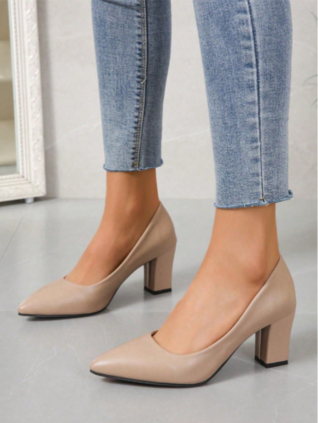 Женские элегантные и сексуальн – обзор и цена Court Heel Pointed