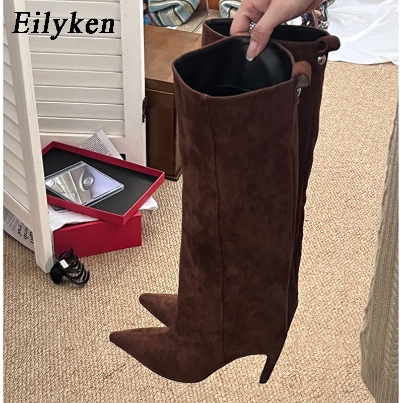 Eilyken Сексуальные тонкие выс – обзор и цена Knee High Boots Women