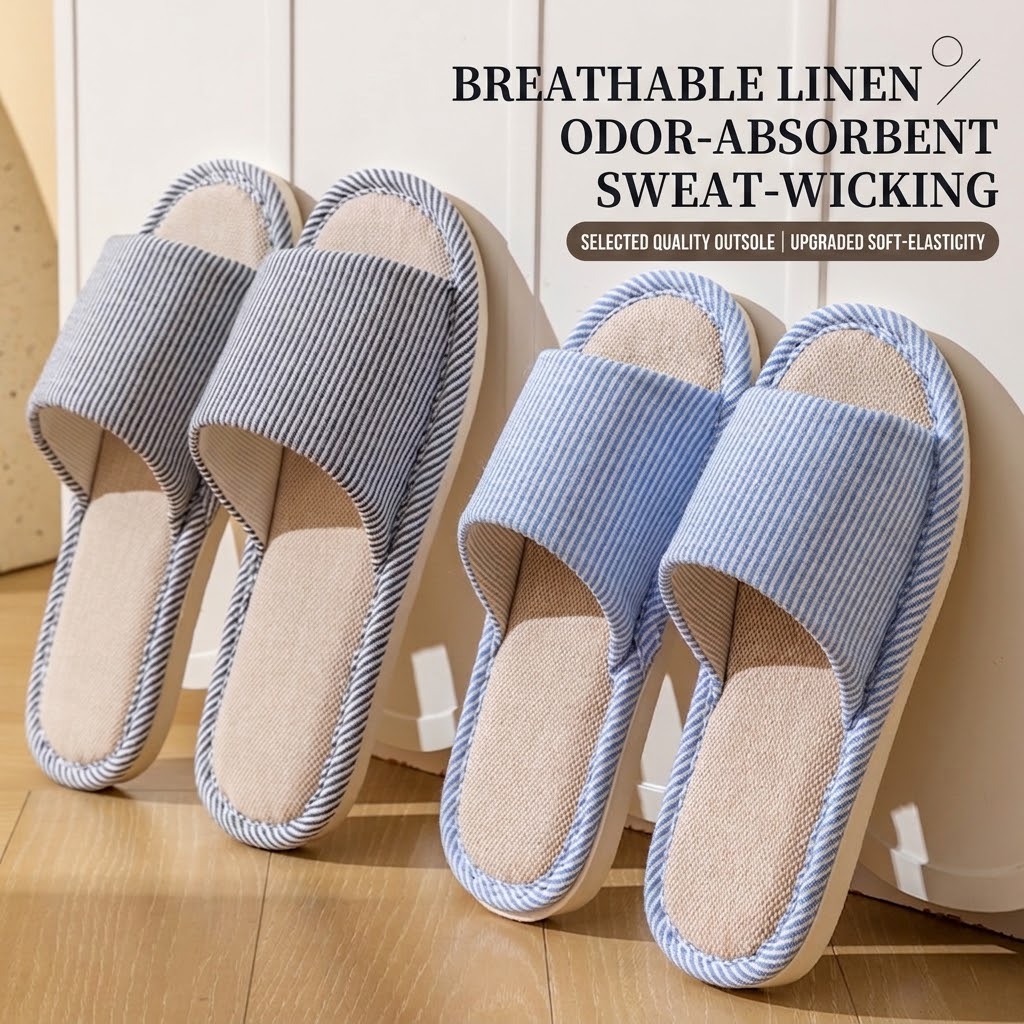 Дышащие льняные тапочки для же – обзор и цена Mule Slip On